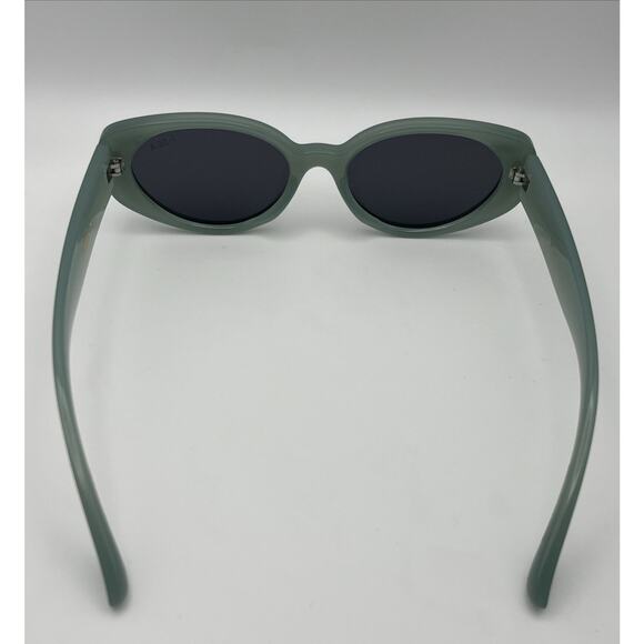 I Sea Marley Sunglasses Green Blue Square Cat Eye Retro - Picture 3 of 8